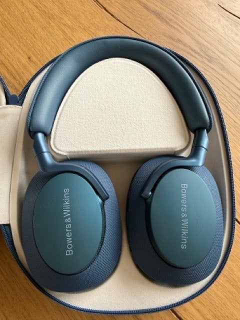 Bowers & Wilkins Px7 S2e Blauw koptelefoon, Audio, Tv en Foto, Overige merken, Multipoint, Ophalen of Verzenden, Zo goed als nieuw