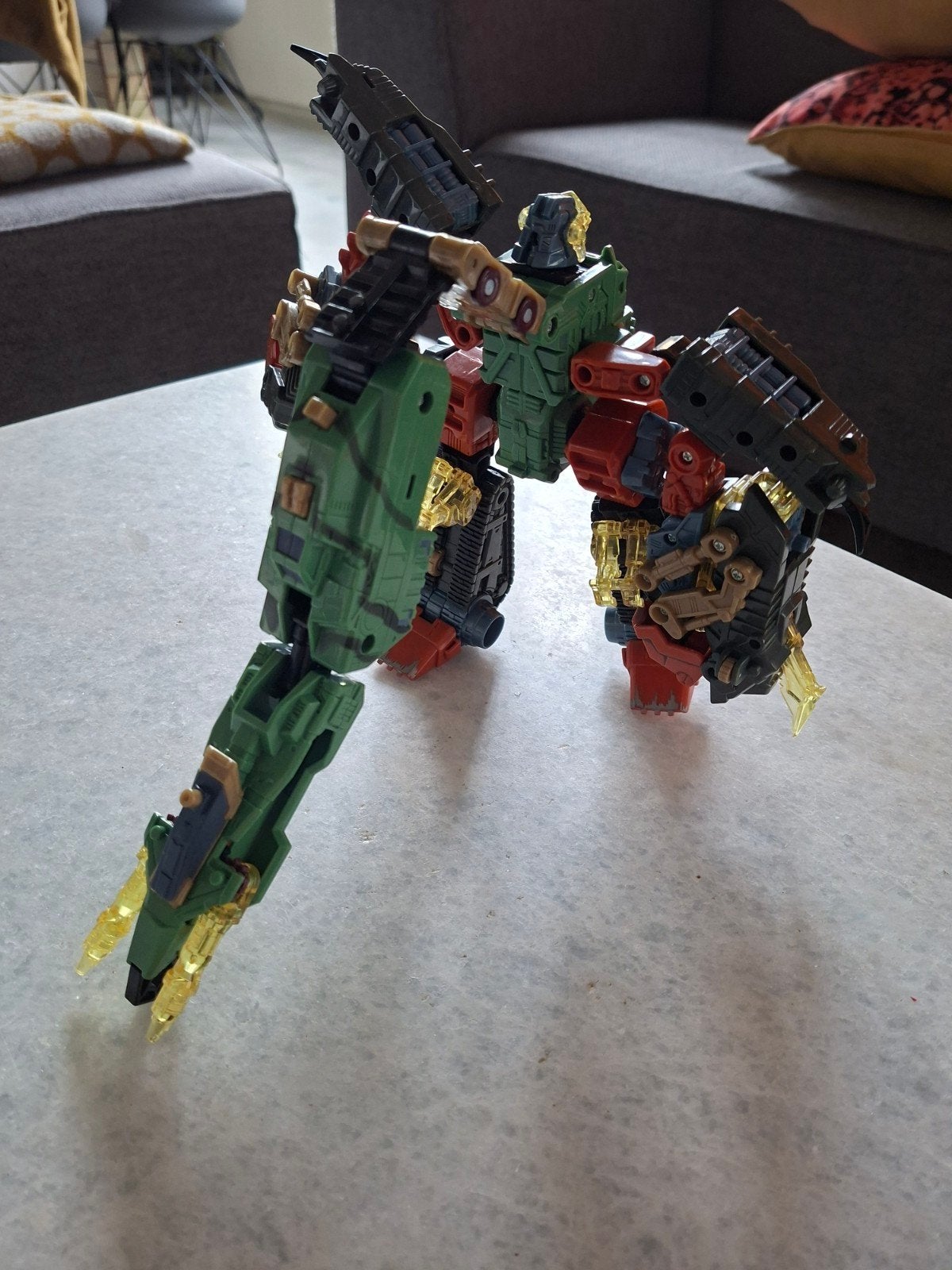 Transformers Beast Wars Megatron actiefiguur, Ophalen of Verzenden, Gebruikt