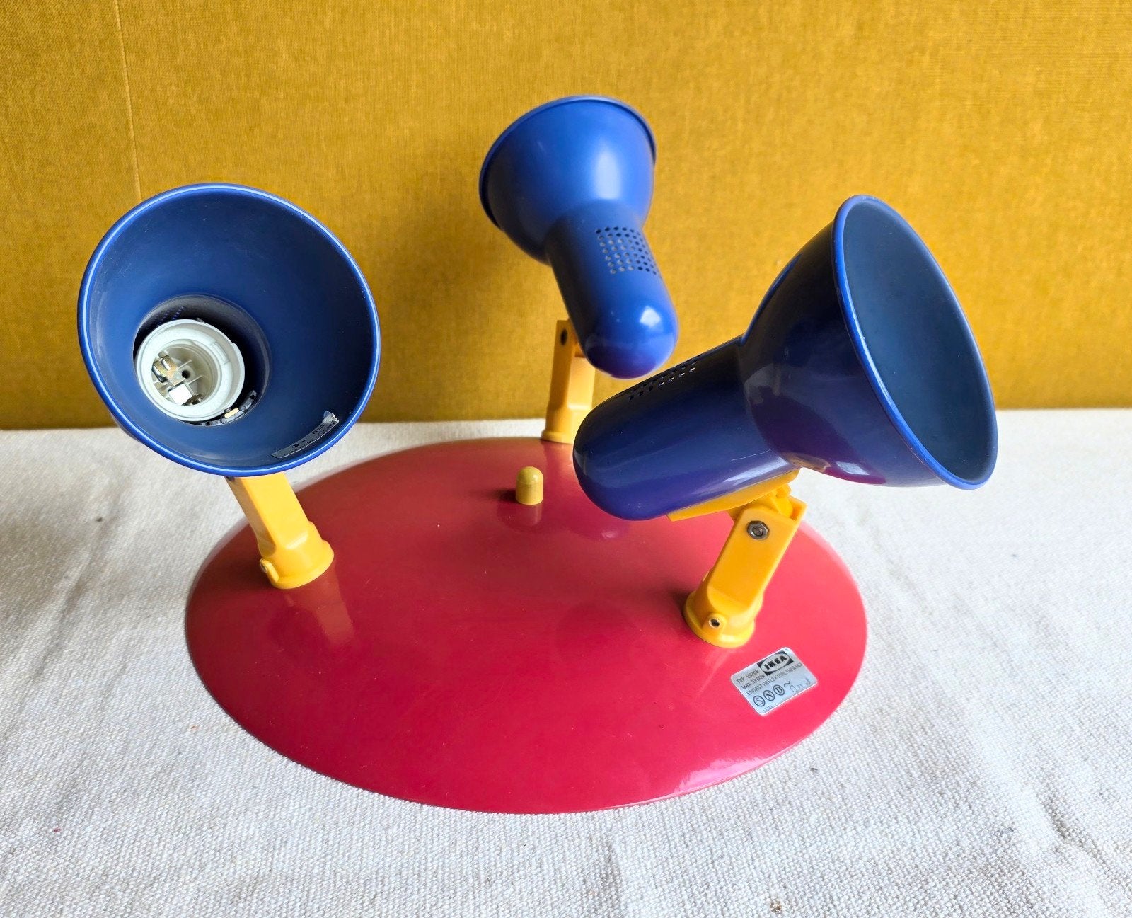 IKEA Memphis Plafondlamp - Vintage Design, spot, lamp, Contact.nl@ikea.com, IKEA of Sweden AB, Vintage, E14 (klein)
