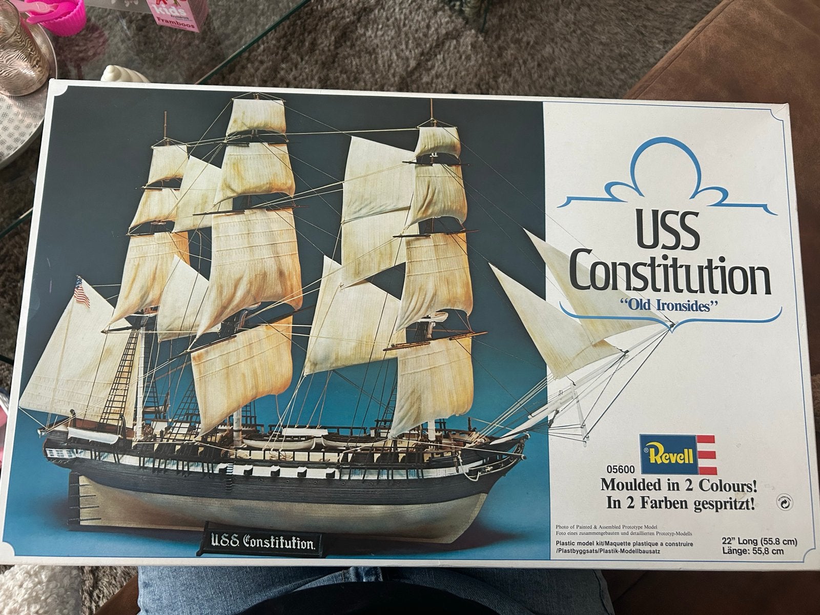 Revell Modelbouw Boot USS Constitution - Nieuw in verpakking, Hobby en Vrije tijd, Modelbouw | Boten en Schepen, Verzenden, Nieuw
