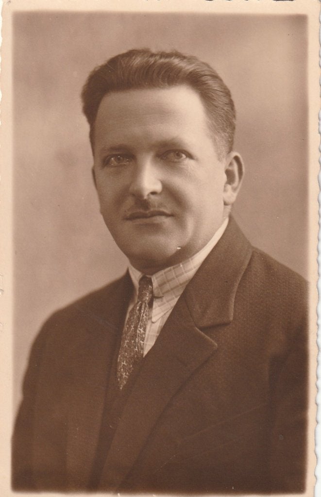 fotokaart  -   man, Ophalen of Verzenden, Voor 1940, Zo goed als nieuw