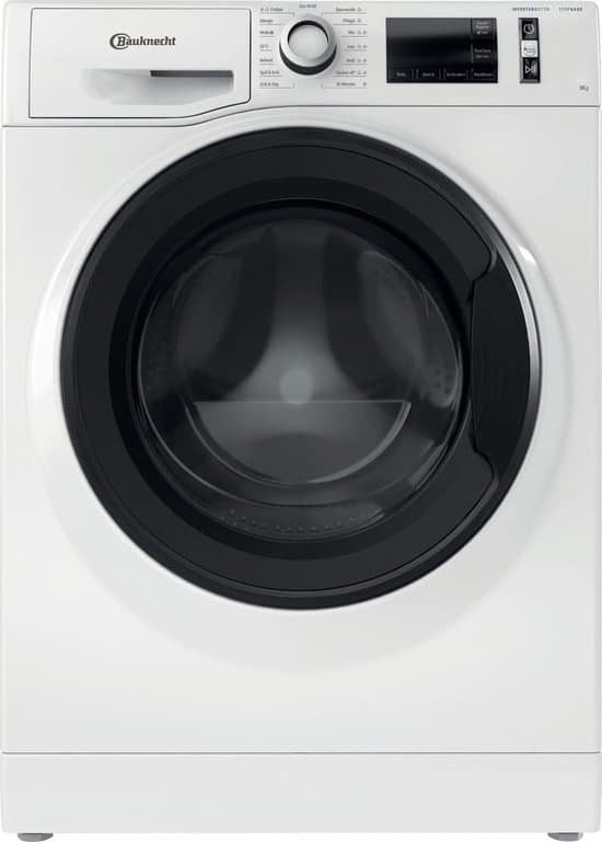 Bauknecht WM Pure 9A wasmachine Voorbelading 9 kg 1400 RPM, Triple J Online, Info@triplejonline.nl, De Spinnekop 9