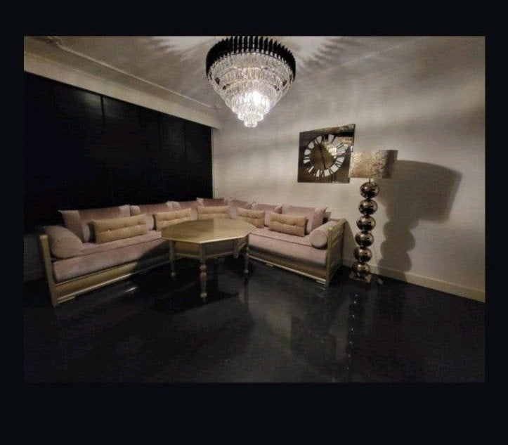 Marokkaanse Banken/Sedari Set – Complete Luxe Uitstraling, Ophalen of Verzenden, Zo goed als nieuw, 75 tot 100 cm, Vierpersoons of meer