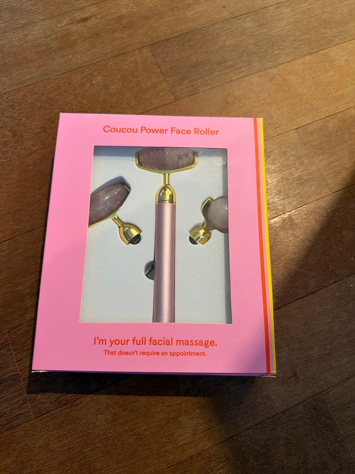 Coucou Power Face Roller - Hoge frequentie gezichtsmassage, Ophalen of Verzenden, Zo goed als nieuw, Gehele gezicht, Verzorging