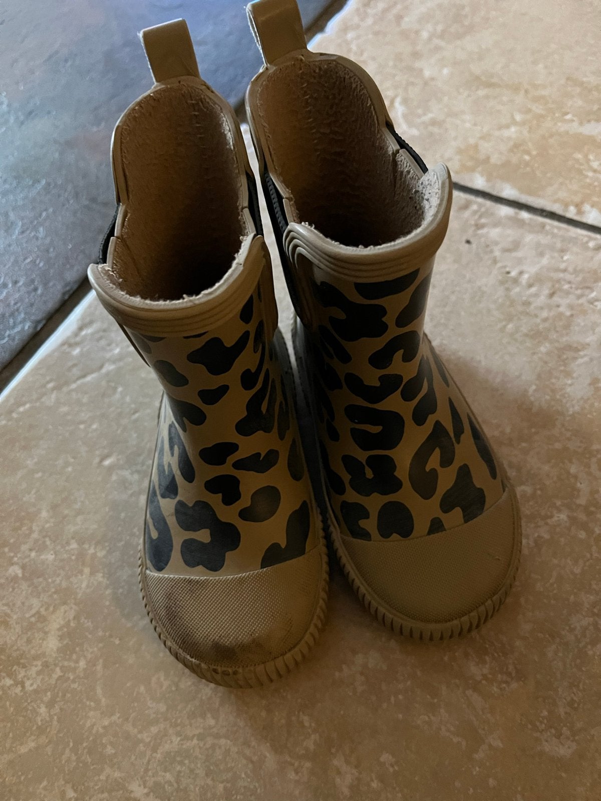 H&M regenlaarzen maat 24 met dierenprint, Ophalen of Verzenden, Zo goed als nieuw, Jongen of Meisje, Laarzen