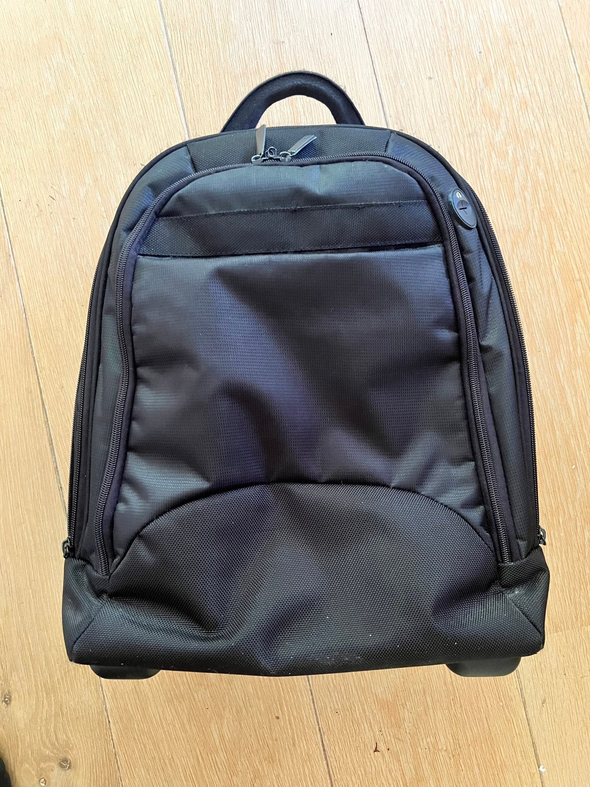 Laptoptrolley en rugtas in 1, Ophalen, Gebruikt, Zwart, Overige merken
