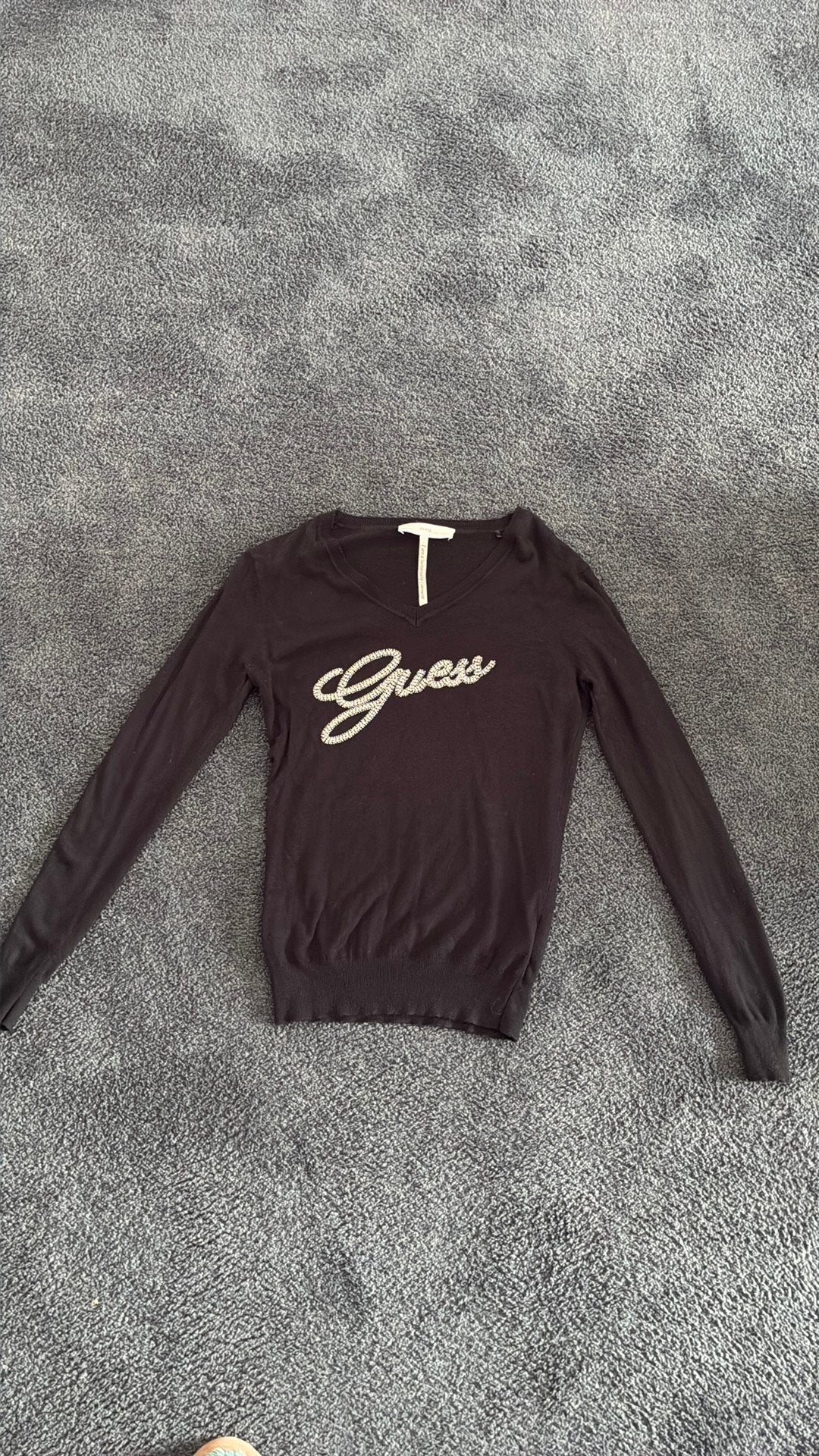 Guess trui maat S, Kleding | Dames, Ophalen of Verzenden, Gedragen, Maat 36 (S), Zwart
