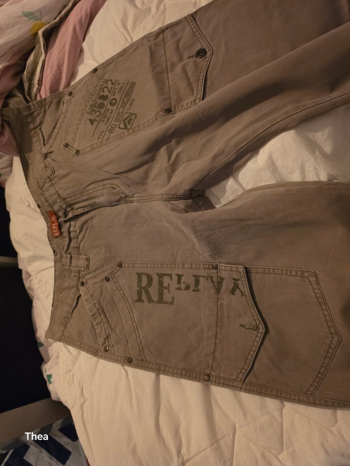 Replay Cargo Broek - Maat 48/50 (M), Bruin, Maat 48/50 (M), Ophalen of Verzenden, Zo goed als nieuw