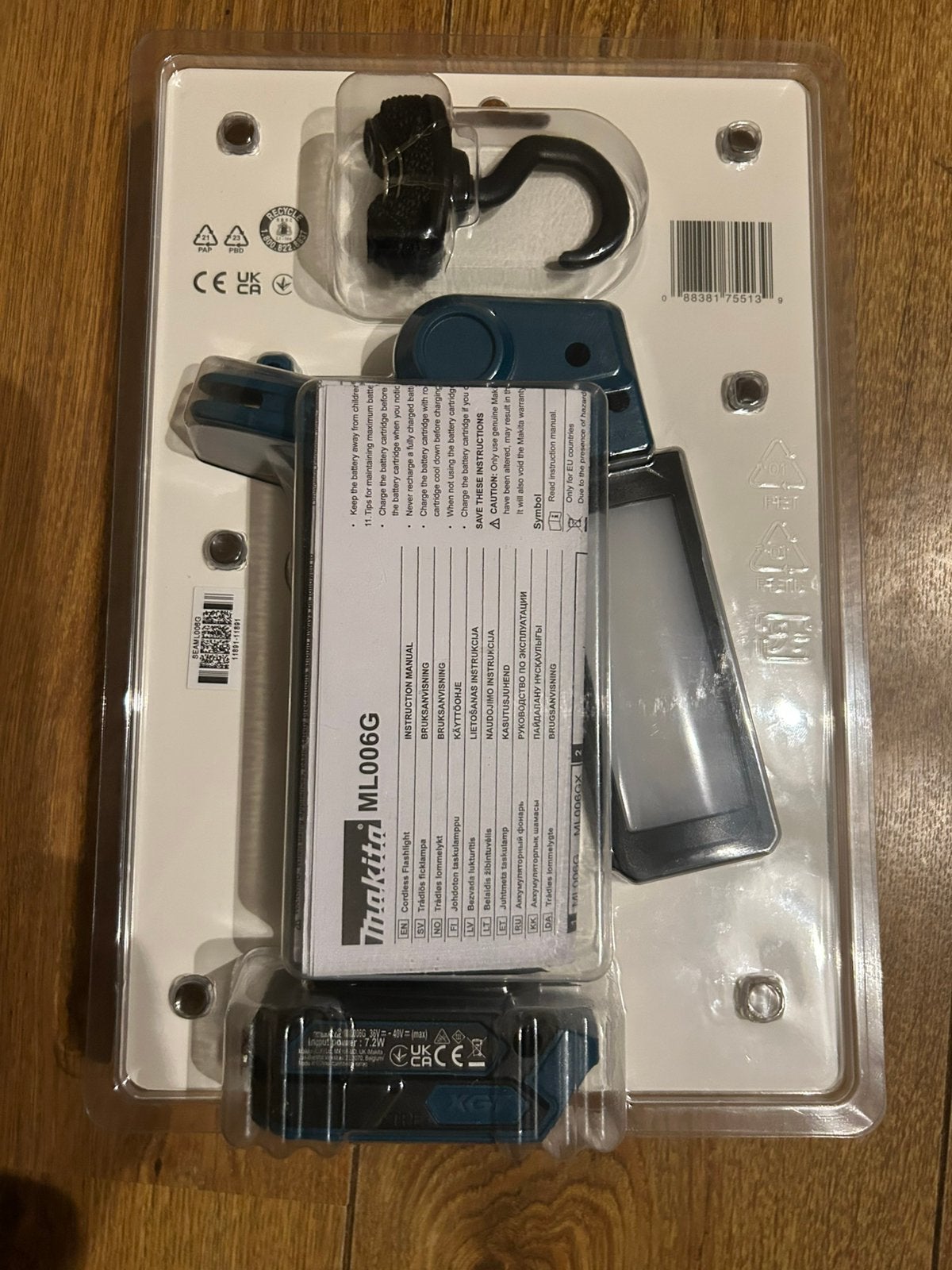 Makita led zaklamp, Doe-het-zelf en Verbouw, Nieuw