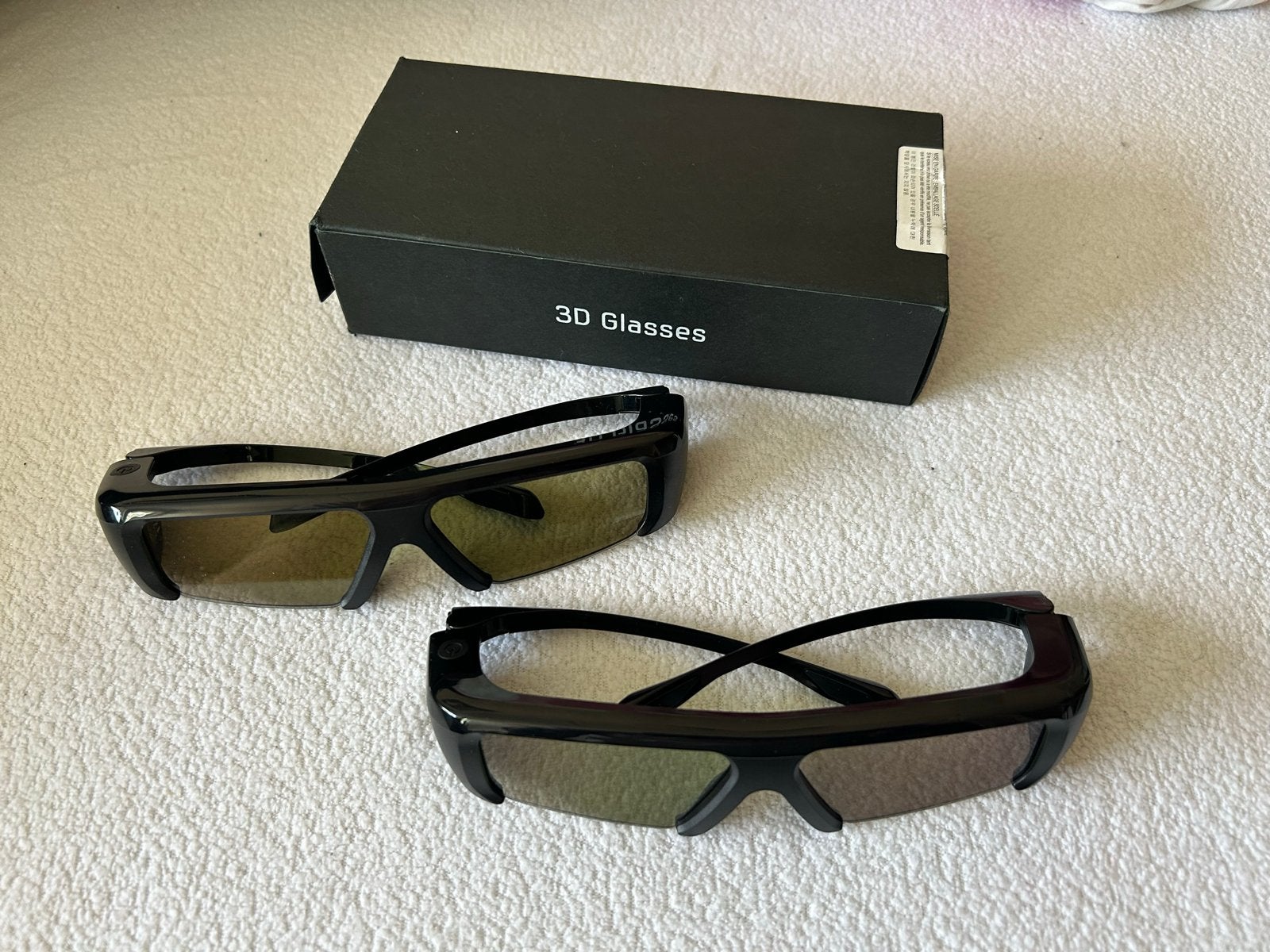 Samsung 3D Bril SSG-3100GB (2 stuks), Ophalen of Verzenden, Zo goed als nieuw, Samsung
