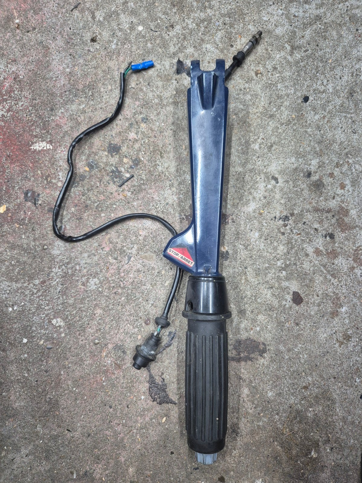 Yamaha buitenboordmotor gashendel 40 cm, Ophalen of Verzenden, Gebruikt, Motor en Techniek