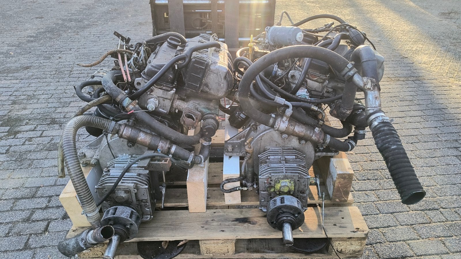 VW marine 4cil diesel met keerkoppeling, Ophalen, Gebruikt, Dieselmotor, .