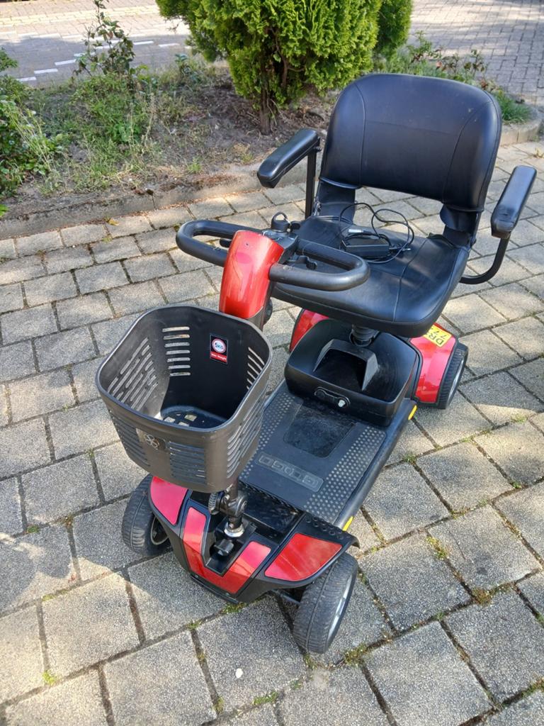 Pride gogo opvouwbare scootmobiel, Ophalen, 10 km/u of minder, 15 km of minder, Gebruikt