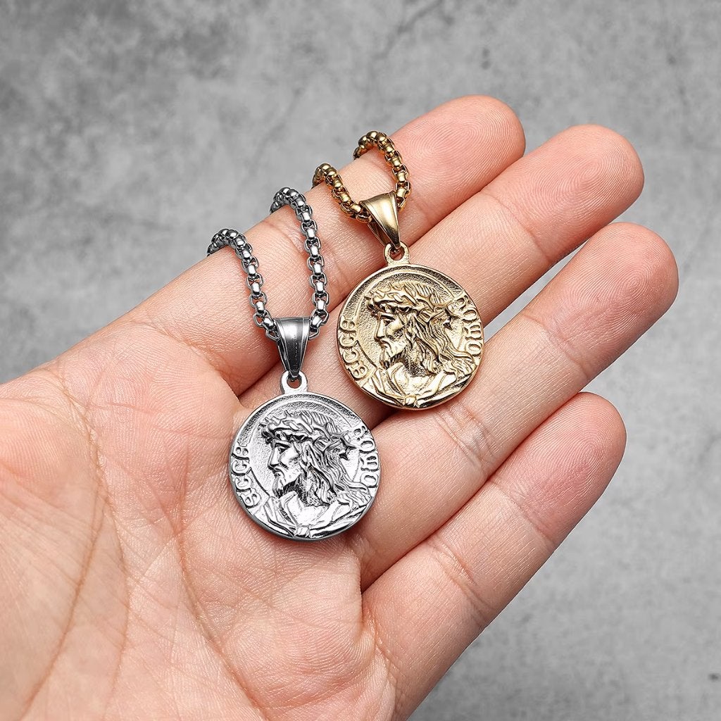 Jezus Christus Ketting / Christelijk Sieraad, Overige kleuren, Verzenden, Nieuw, Overige materialen