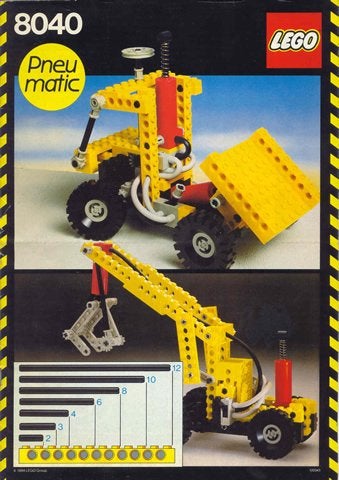 LEGO TECHNIC 8040 Building Set, Gebruikt, Lego, Info@lego.nl, Compleet