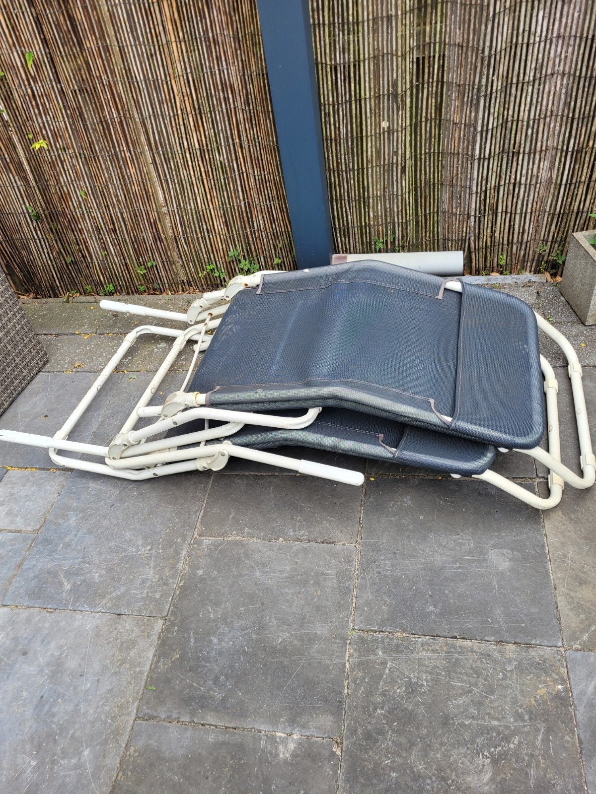 Inklapbare ligstoelen, Ophalen, Gebruikt, Overige materialen, Inklapbaar