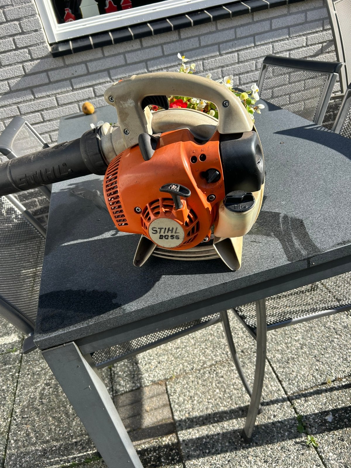 Stihl bladblazer BG 56, Ophalen of Verzenden, Zo goed als nieuw, Benzine