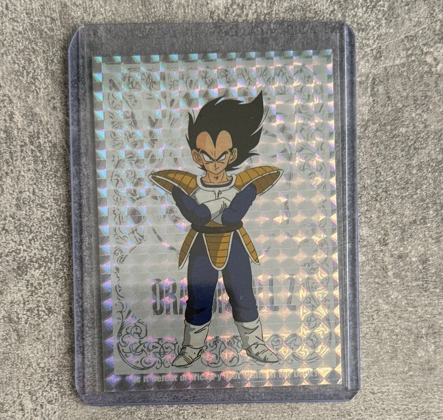 Dragon Ball Z Vegeta & Goku Holografische Kaart, Ophalen of Verzenden, Nieuw