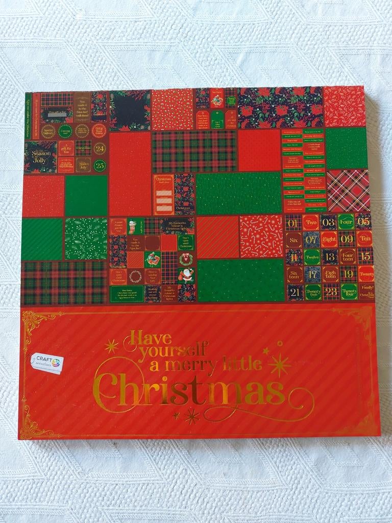 2 boeken met mooie vellen papier / nieuw / 30 x 30 cm, kerst, Ophalen of Verzenden, Nieuw, Papier of Karton