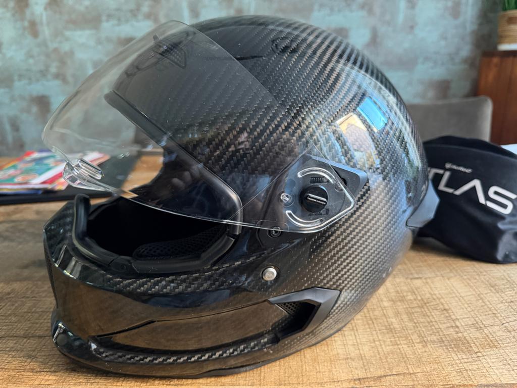 Ruroc Atlas 4.0 Carbon Motorhelm - Maat L/XL, Overige merken, Heren, XL, Ophalen of Verzenden