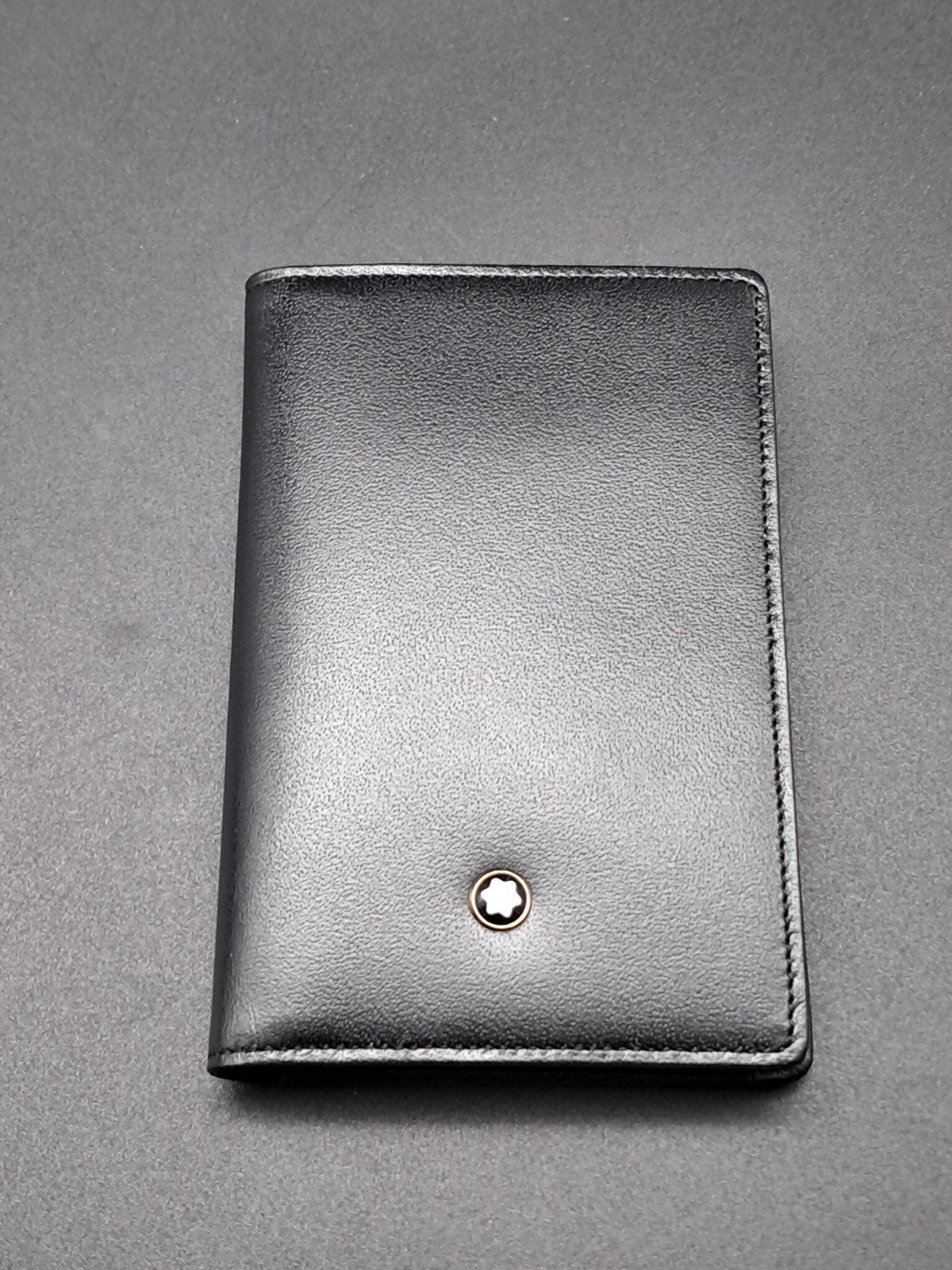 Montblanc Business Card Holder 14108, Sieraden, Tassen en Uiterlijk, Portemonnees, Overige merken, Zwart, Nieuw, Ophalen of Verzenden