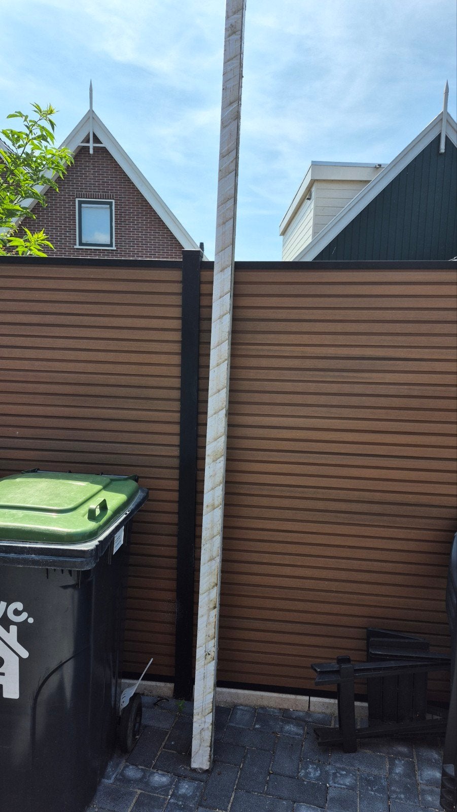 premium aluminium tuinpaal compoziet, Ophalen, Zo goed als nieuw, 250 cm of meer, Palen