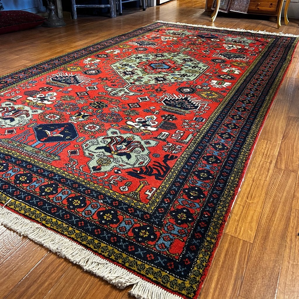 perzisch tapijt ardebil – 292 x 160 cm – Vloerkleed, TTM Wonen, Meubels – (Perzische) Tapijten en Woonaccessoires, 150 tot 200 cm