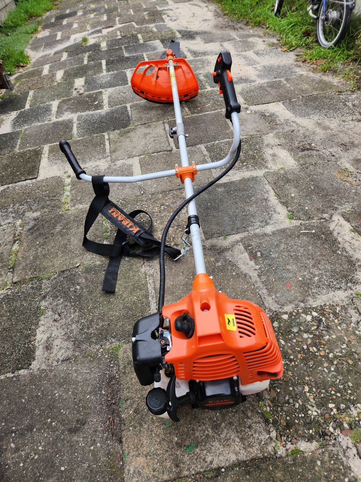 Kibani Bosmaaier 52 CC - Krachtige Benzine Grastrimmer, Benzine, Gebruikt, Ophalen of Verzenden, Kibani