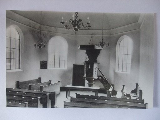 Q36 Hilvarenbeek - interieur Hervormde Kerk - 1969, Verzenden, 1960 tot 1980, Ongelopen, Noord-Brabant