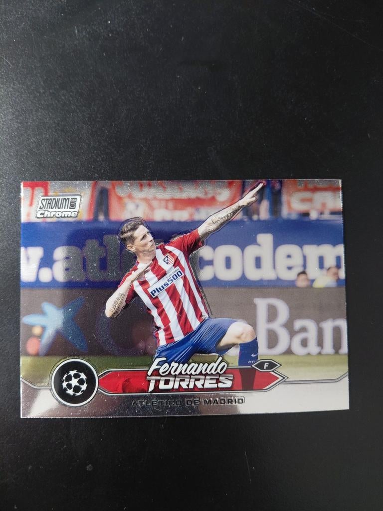 Fernando torres (topps stadium chrome), Verzamelen, Sportartikelen en Voetbal, Ophalen of Verzenden, Nieuw, Buitenlandse clubs