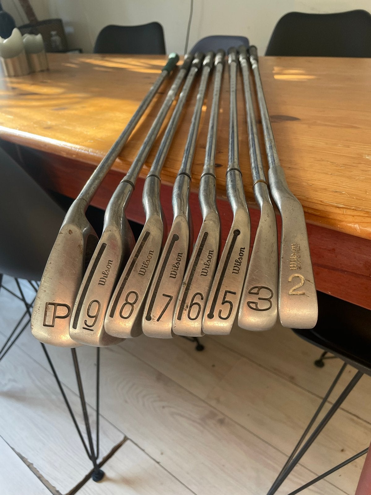 Diverse golfclubs, Wilson en Reflex, gebruikt, Ophalen of Verzenden, Gebruikt, Club, Overige merken