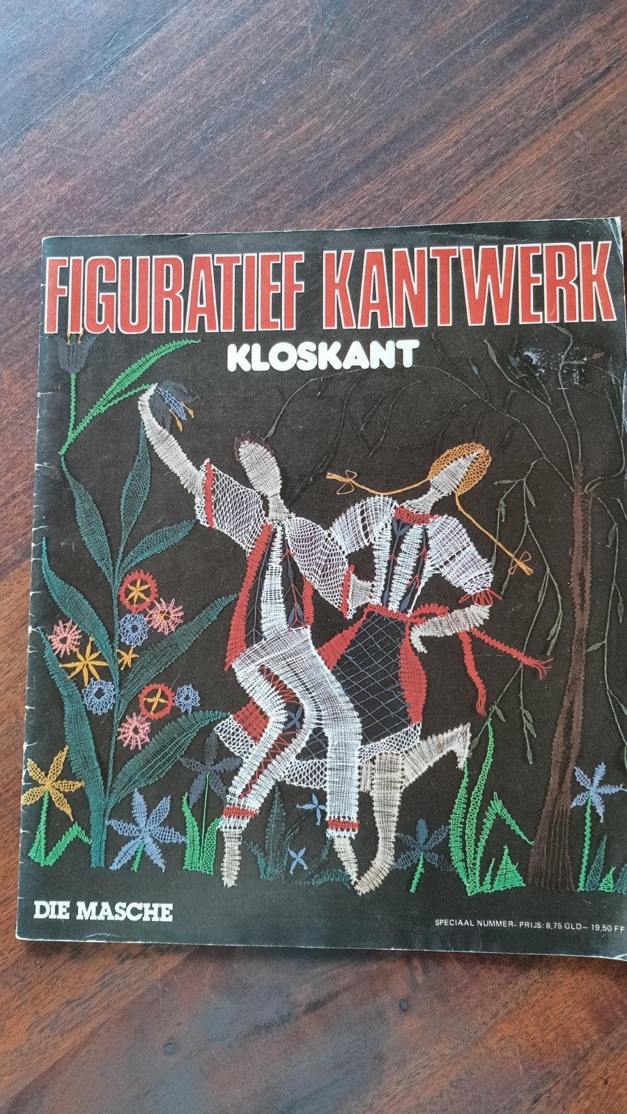 Kantklossen, figuratief kantwerk, Ophalen of Verzenden, Gebruikt, Boek of Tijdschrift