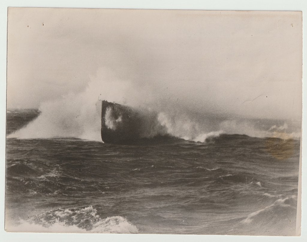 Persfoto 39 - Patrouillevaartuig Oostzee 1941, Ophalen of Verzenden, Marine, Duitsland, Foto of Poster