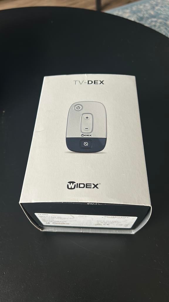 Widex. TV DEX. Voor Widex gehoorapparaten, Ophalen of Verzenden, Zo goed als nieuw