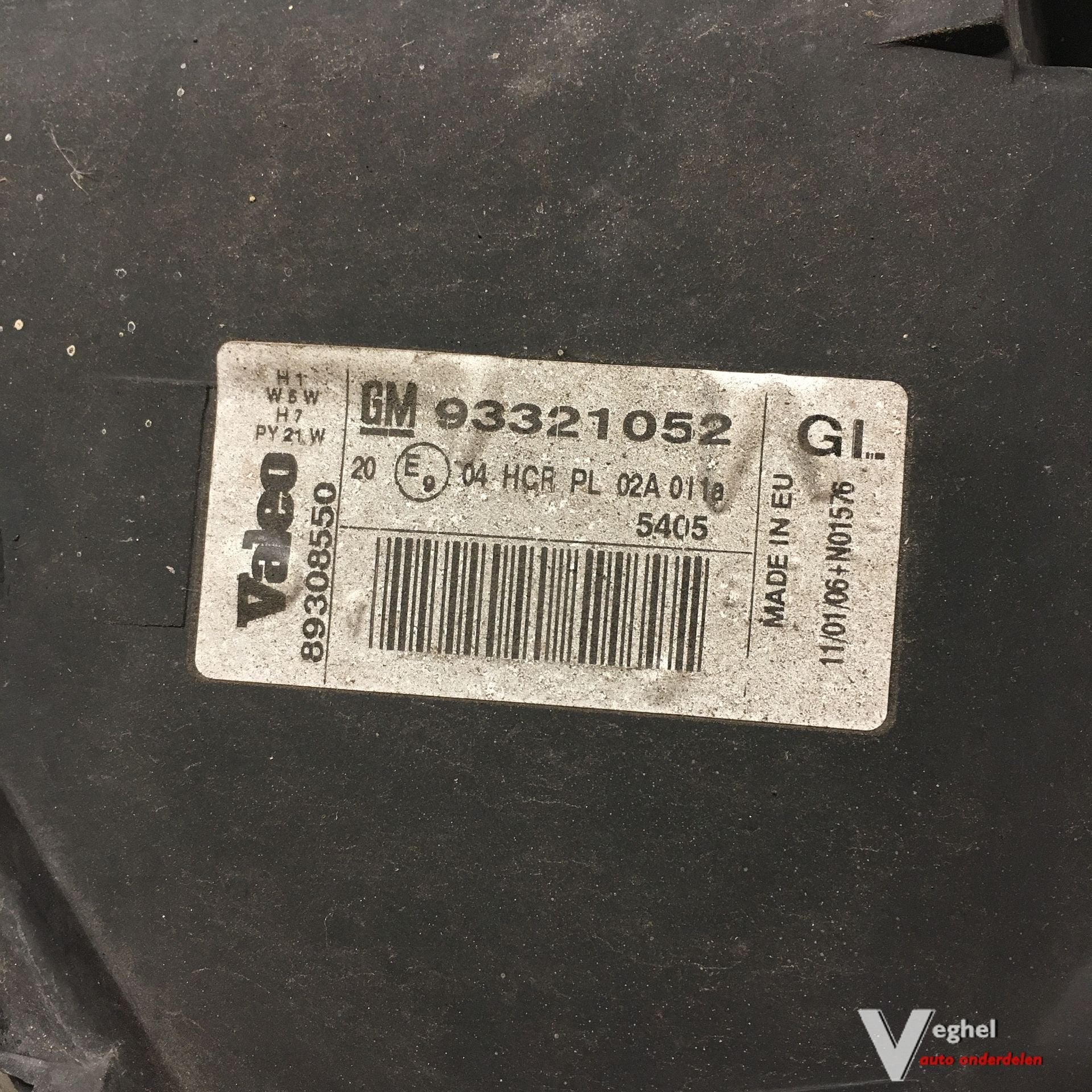 Opel Meriva 1.4 16v 2006 2600021 Koplamp Linksvoor of Rechts, Gebruikt, -, -, Ophalen of Verzenden