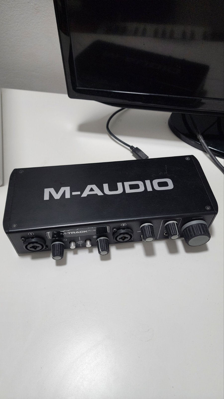 M-Audio M-Track Plus, Ophalen of Verzenden, Zo goed als nieuw
