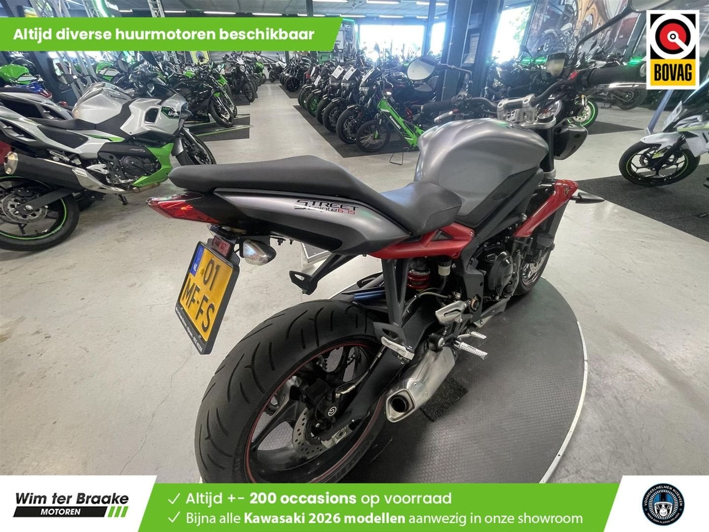 Triumph Street Triple R 675 ABS (bj 2014), Motoren, 675 cc, Motorrijbewijs A, Bedrijf, Meer dan 35 kW