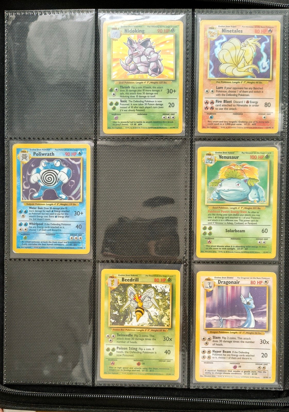 Base set collectie (Pokemon), Ophalen of Verzenden, Zo goed als nieuw, Meerdere kaarten, Foil