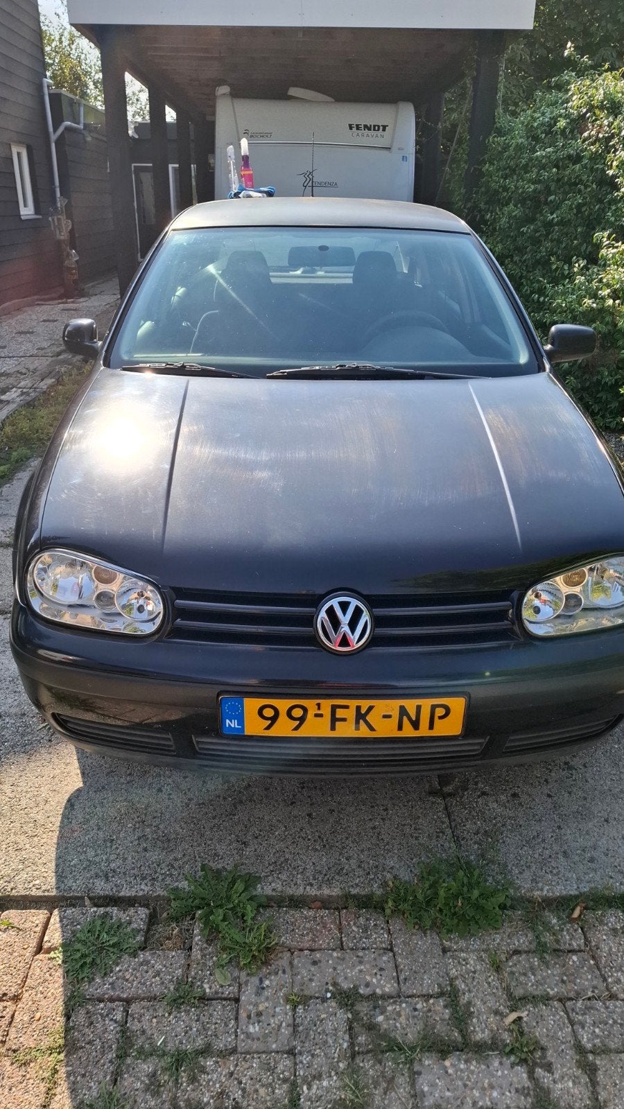 Volkswagen Golf 1.4 55KW 2000 Zwart .189000km, Auto's, Voorwielaandrijving, 15 km/l, 74 pk, 4 cilinders