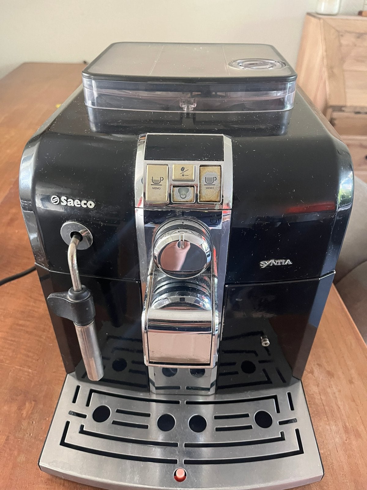 Saeco syntia volautomaat, Ophalen, Koffiemachine, Koffiebonen, 4 tot 10 kopjes