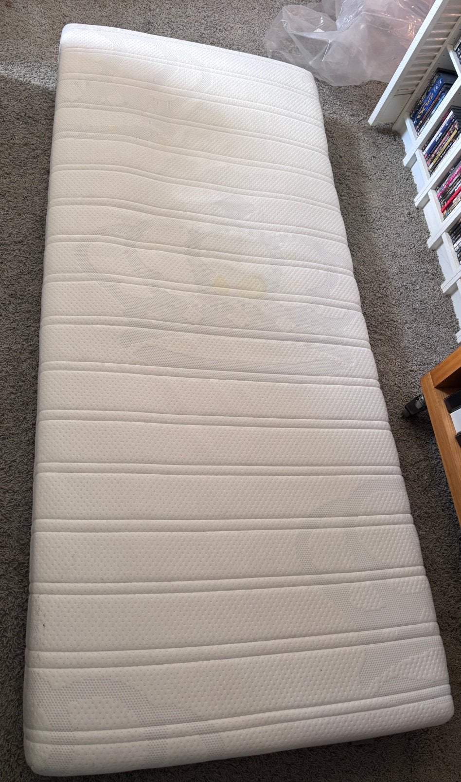Matras auping 90/210     18 cm dik, Ophalen, Gebruikt, 90 cm, Eenpersoons