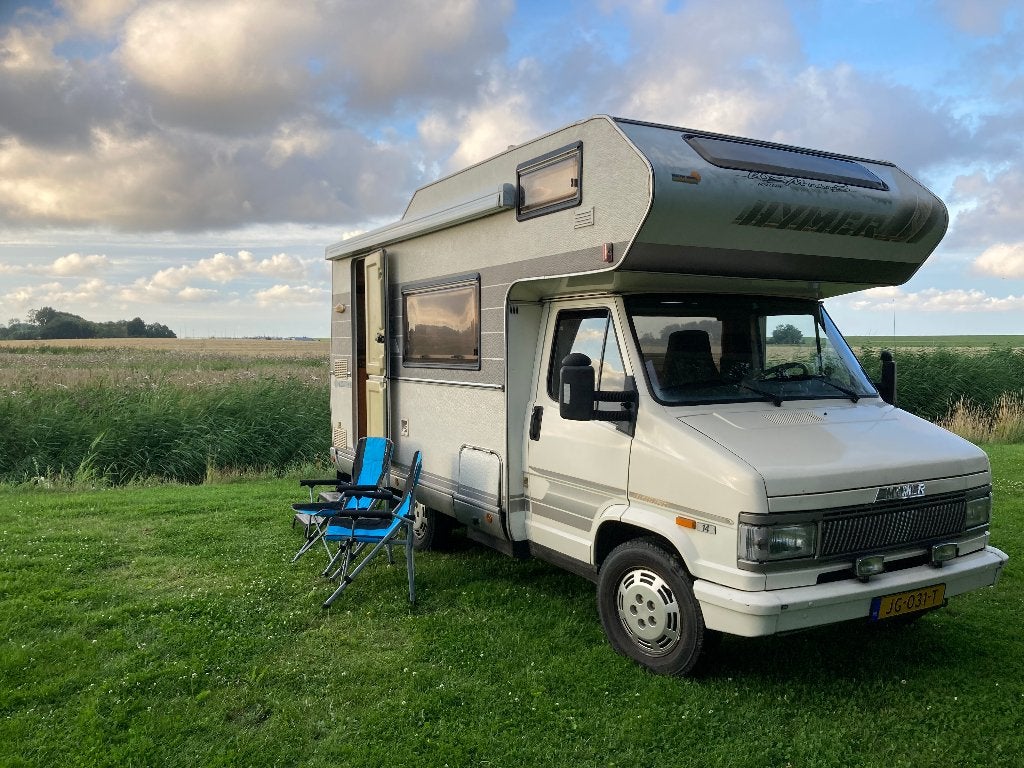 Camper Hymer type A 544, Caravans en Kamperen, Campers, Alkoof, Buitenlamp, Fiat, 7 tot 12 maanden geleden