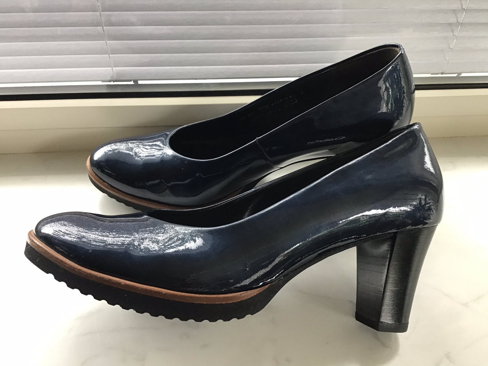 Gabor pumps mt.5.5 / 38.5, Pumps, Blauw, Ophalen of Verzenden, Zo goed als nieuw
