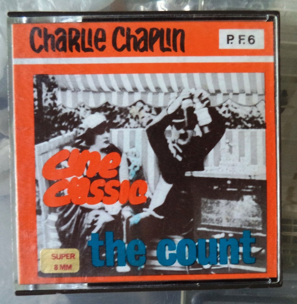 8 mm Charlie Chaplin The Count Cine Classic, Ophalen of Verzenden, 8mm film