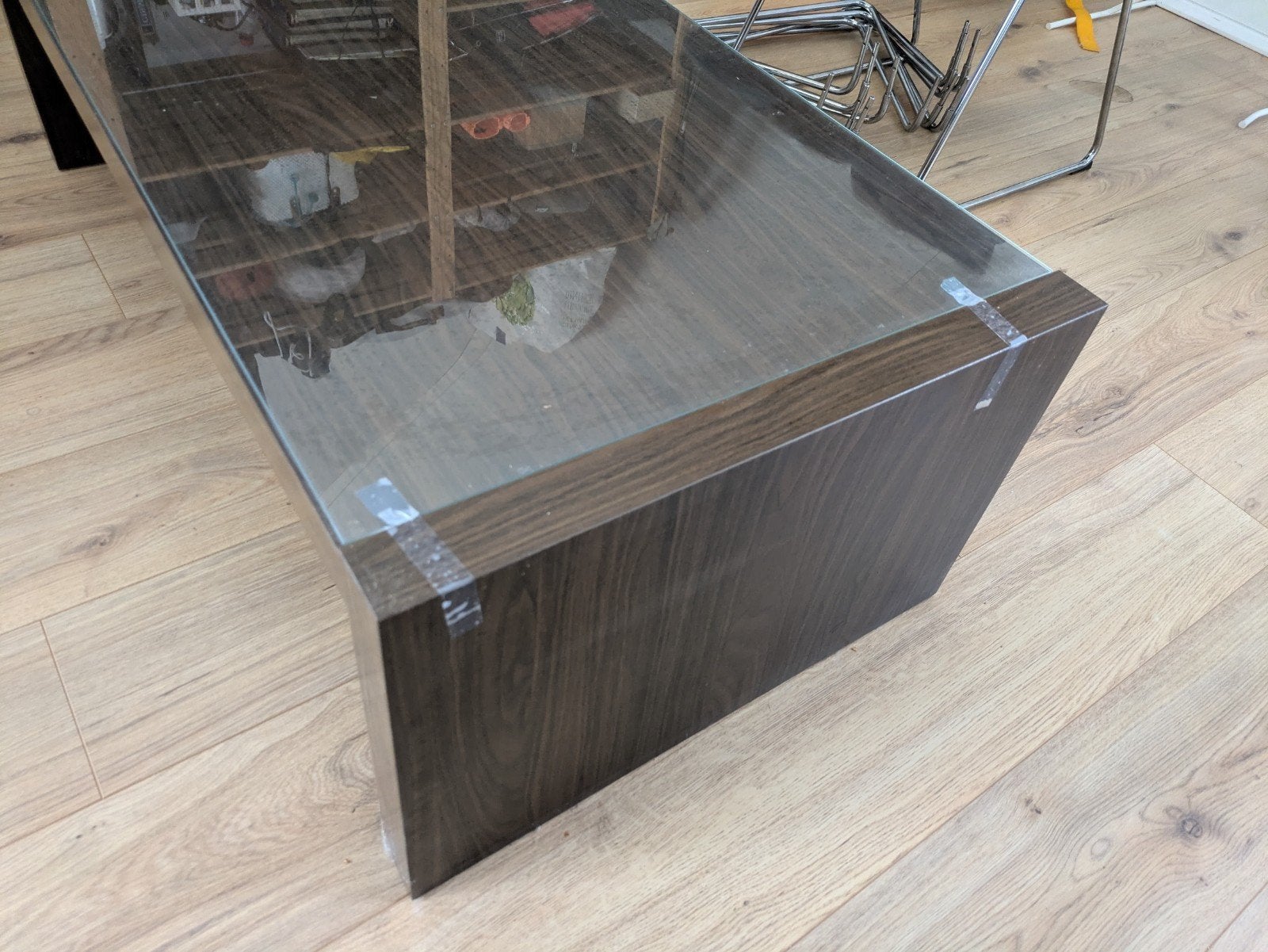 Ikea salontafel, Ophalen, Gebruikt, Vrijstaande haard, Elektrische haard
