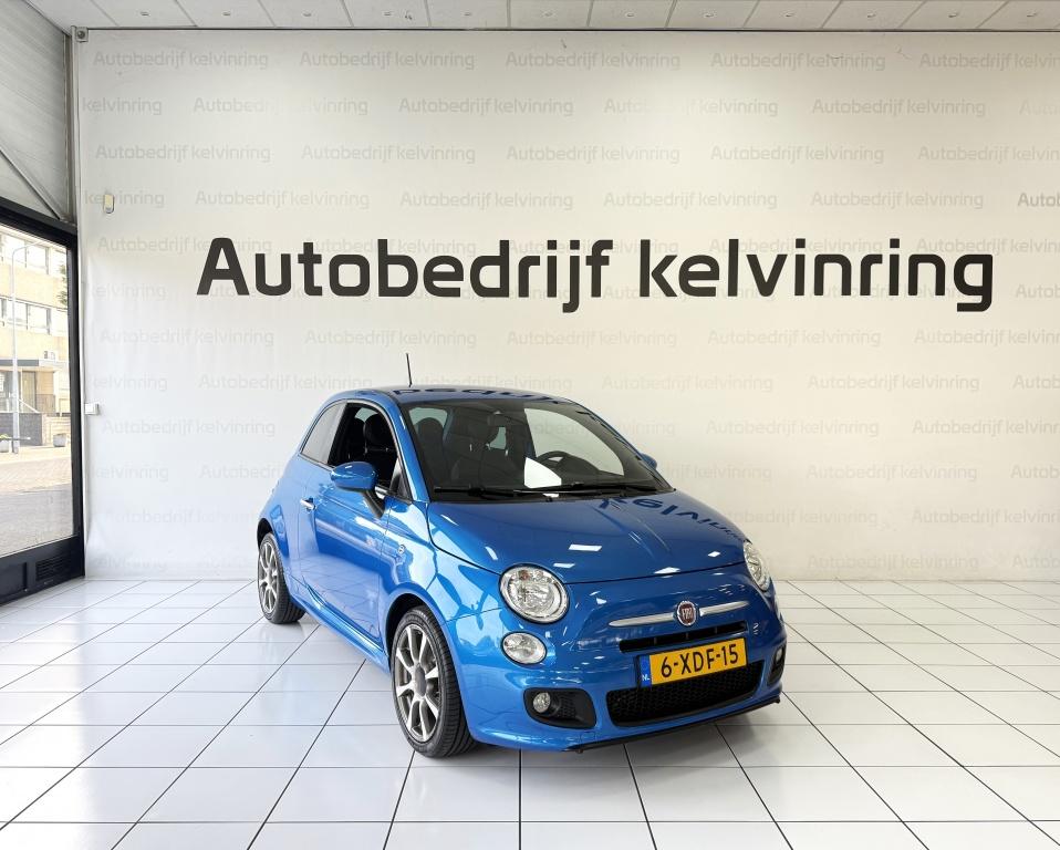 Fiat 500 0.9 TwinAir T 500S Bovag Garantie (bj 2014), Elektrische ramen, Stof, Gebruikt, 905 kg