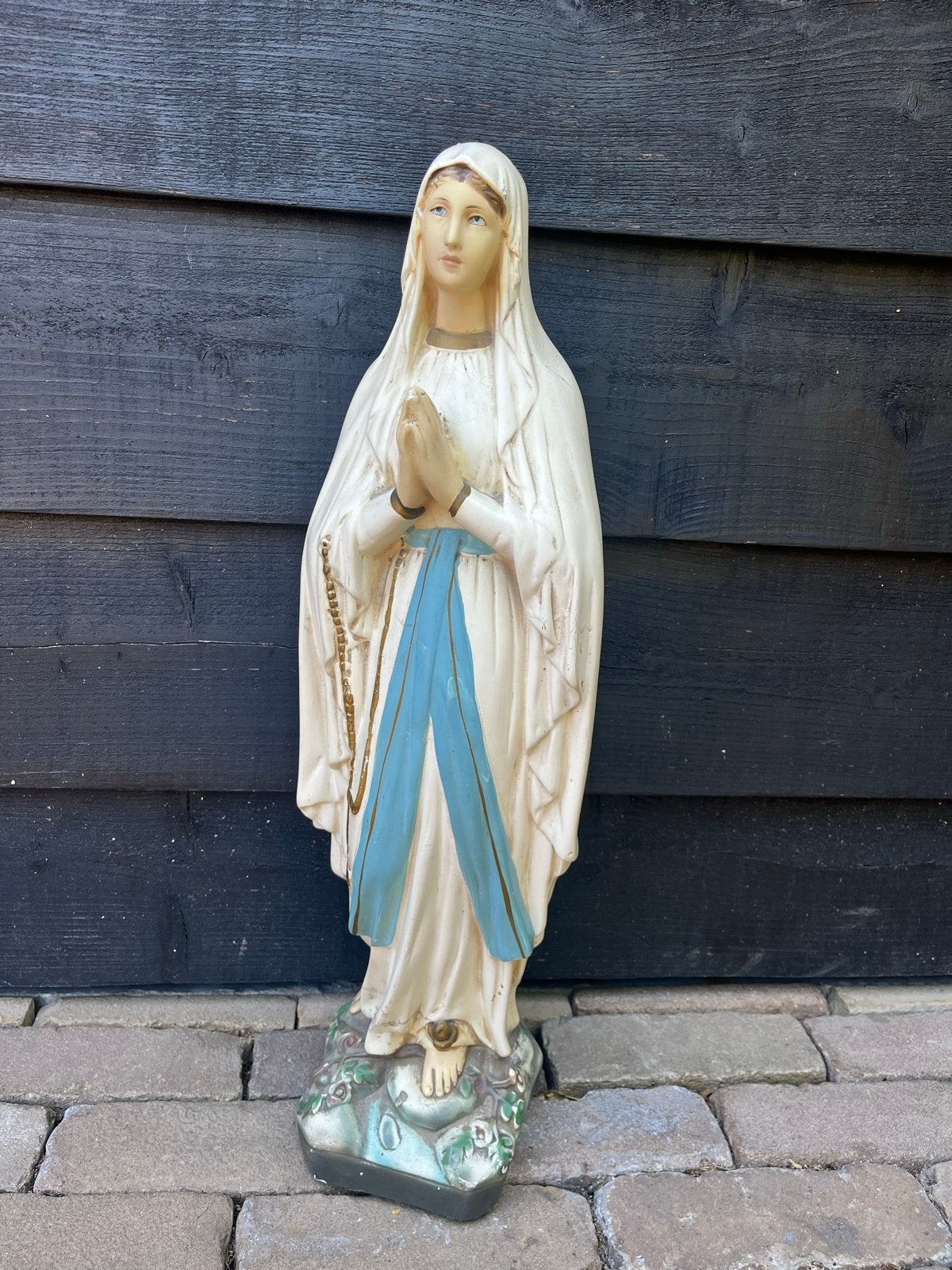 Maria beeld 55 cm - Religieus decoratief beeld, Antiek en Kunst, Antiek | Religie, Ophalen