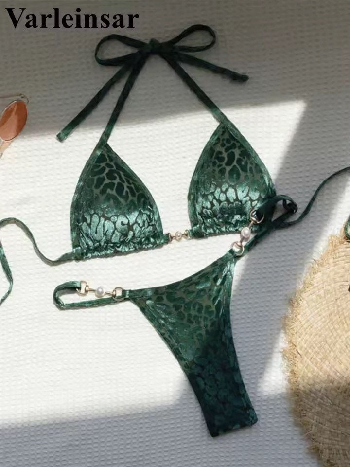 Bikini Zwemkleding, Ophalen of Verzenden, Nieuw, Groen, Bikini
