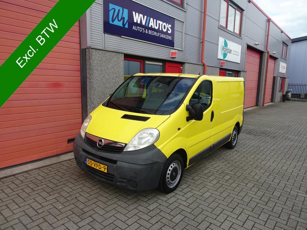 Opel Vivaro 2.0 CDTI L1H1 3 zits airco (bj 2008), Auto's, Bestelauto's, Bedrijf, Te koop, ABS, Airconditioning, Alarm, Centrale vergrendeling