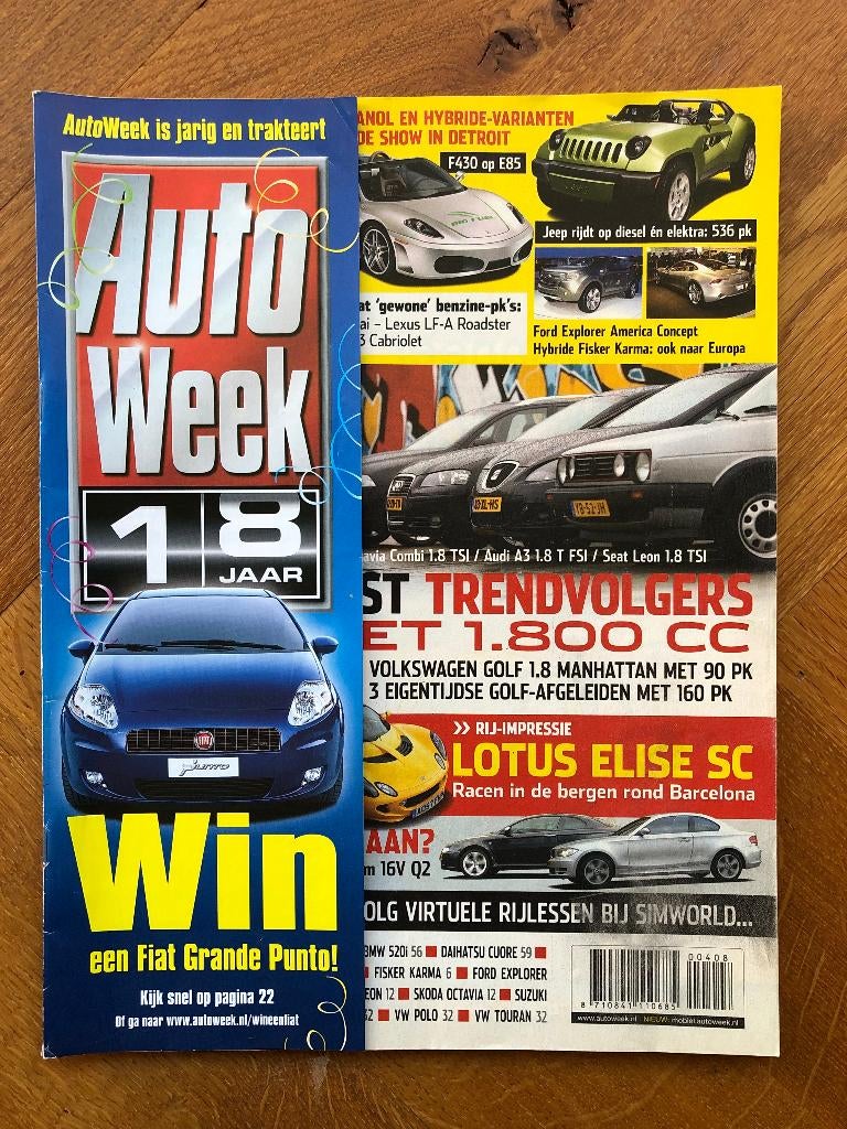 Autoweek nr. 4 2008 *, Verzenden, Nieuw, Autoweek, Algemeen